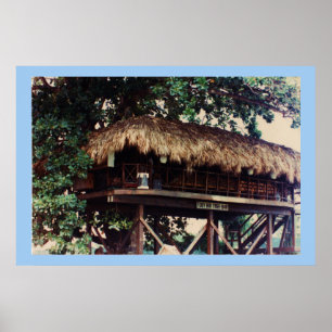 Poster Toby Inn Tree House Bar, Montego Bay Jamaïque