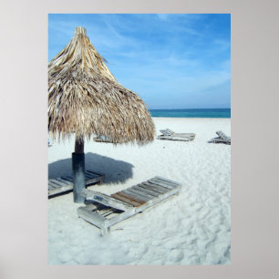 Poster Toile de fond pour photomaton de fête luau dans un