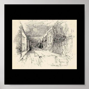 Poster Toile de Hampton Court