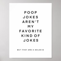 Toilette blague art toile imprimé