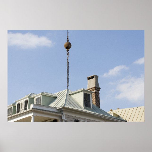 Poster Toit Charleston SC (Devant)