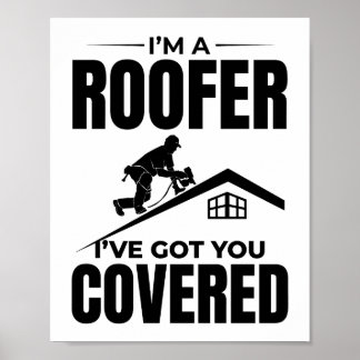 Poster Toit - Je t'ai fait recouvert Design de toiture