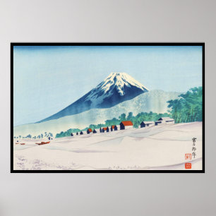 Poster Tokuriki Tomikichiro 36 Vues de Fuji art japan