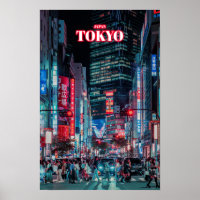Tokyo City at Night - Japon
