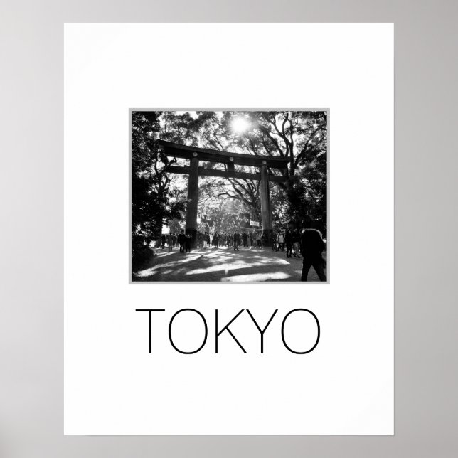Poster TOKYO (Sanctuaire Meiji) (Devant)