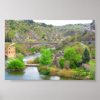 Poster Toledo Espagne