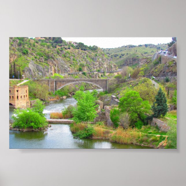 Poster Toledo Espagne (Devant)