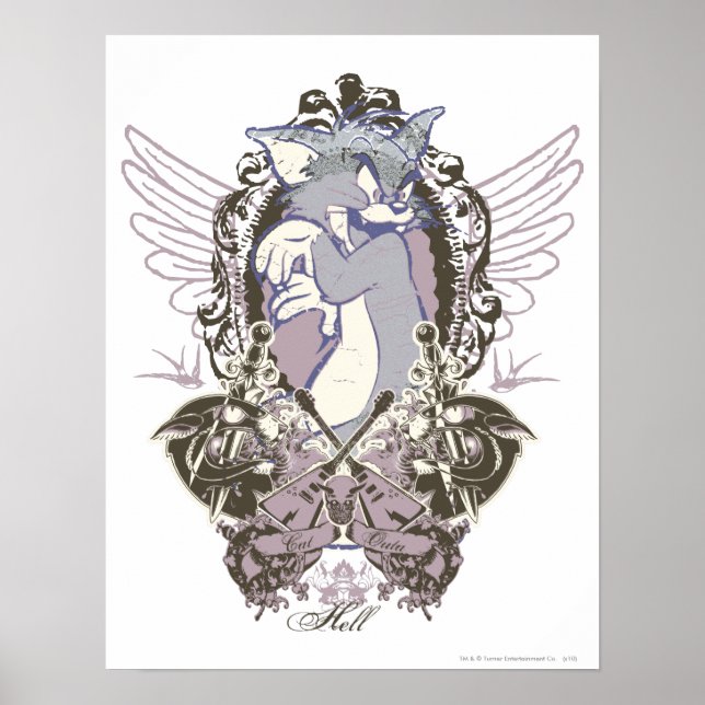 Poster Tom Cat Outa Hell (Devant)