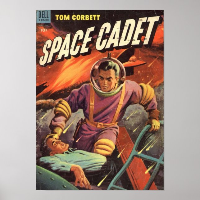 Poster Tom Corbett Cadet spatial (Devant)