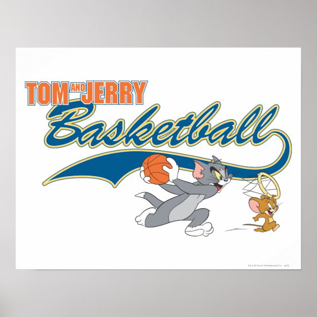 Poster Tom et Jerry Basketball 5 (Devant)