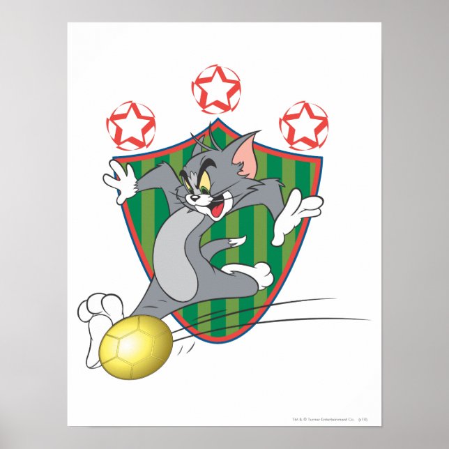 Poster Tom et Jerry Soccer (Football) 9 (Devant)