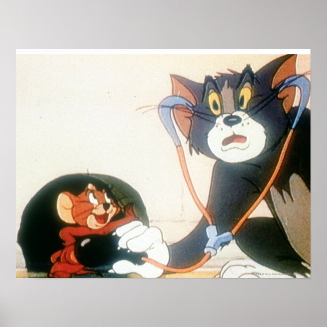 Poster Tom Et Jerry Stethescope (Devant)