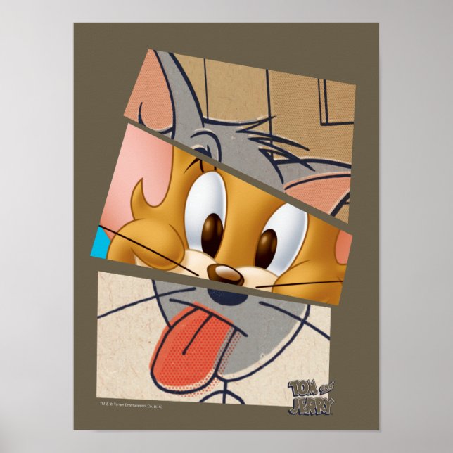 Poster Tom Et Jerry | Tom Et Jerry Mashup (Devant)