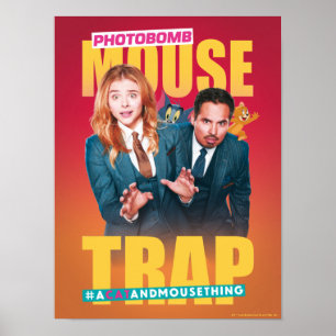 Poster Tom & Jerry avec Kayla et Terrace - Piège à souris