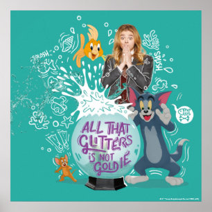 Poster Tom & Jerry - Toute Cette Parties scintillant N'Es