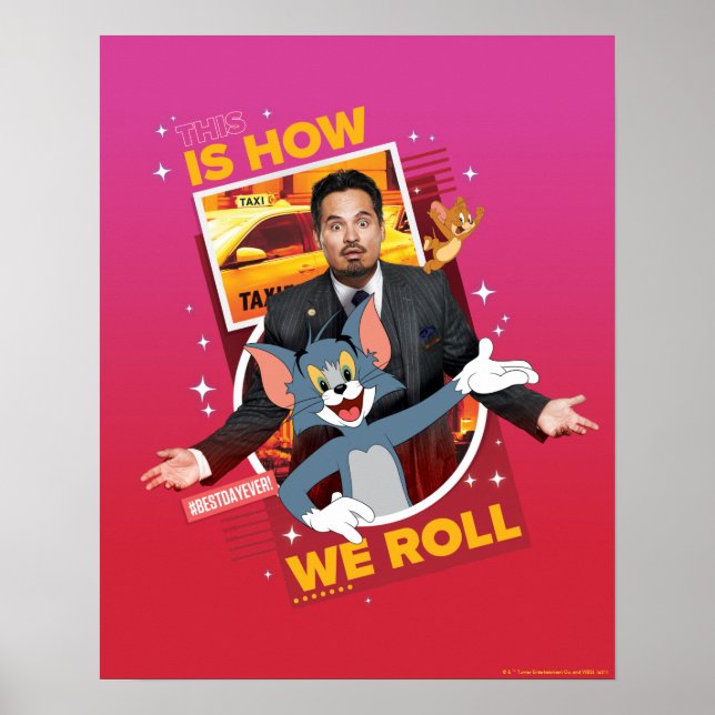 Poster Tom & Jerry With Terrance - This Is How We Roll (Devant)