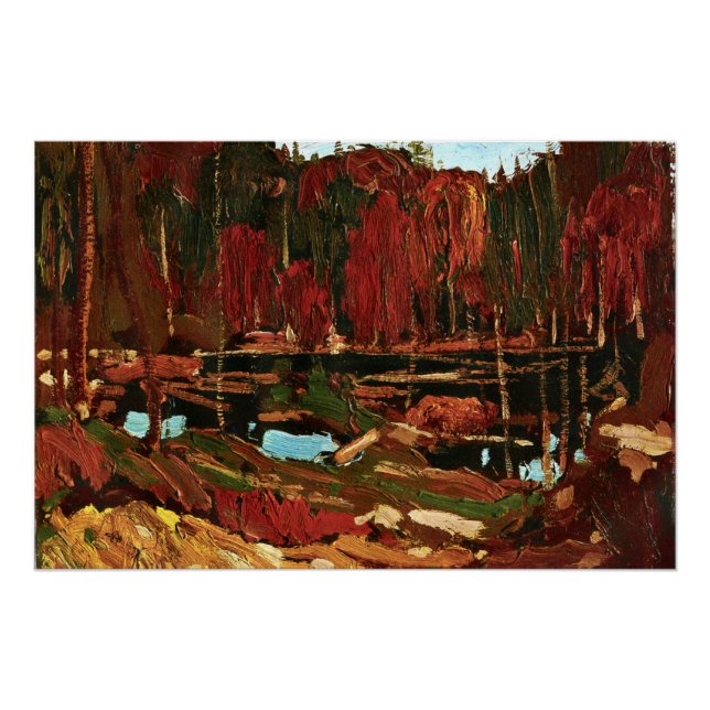 Poster Tom Thomson - Backwater (Devant)