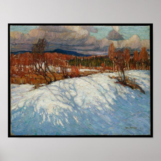 Poster Tom Thomson Dans L'Affiche Du Parc Algonquin (Devant)