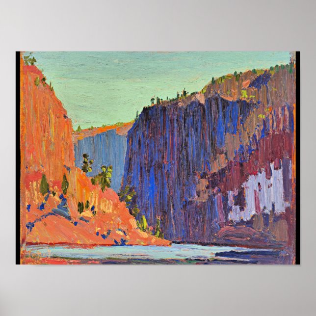 Poster Tom Thomson - Gorges de Petawawa (Devant)