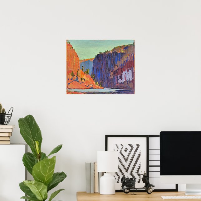 Poster Tom Thomson - Petawawa Gorges (Bureau à domicile)