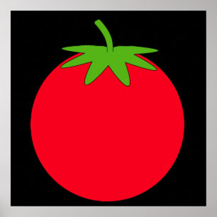 Poster Tomate rouge.