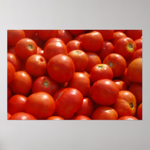 Poster Tomates au marché
