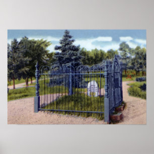 Poster Tombe de Fort Wayne Indiana de Johnny Appleseed