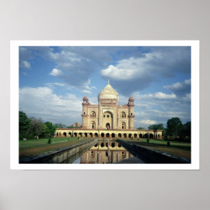Poster Tombe de Sardar Jang, Nawab d'Oudh et de Minis