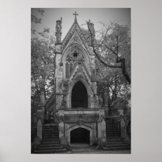 Poster Tombe gothique