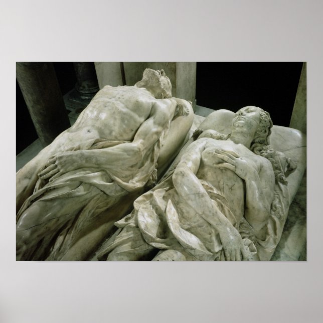 Poster Tombeau de Catherine de Médicis et Henri II (Devant)