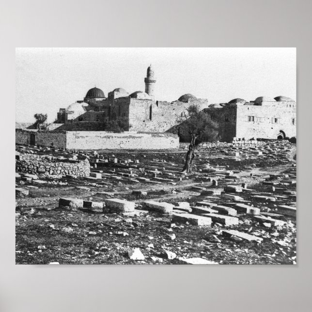 Poster Tombeau du roi David à Jérusalem (Devant)