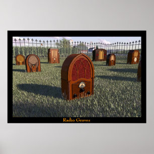 Poster Tombes par radio
