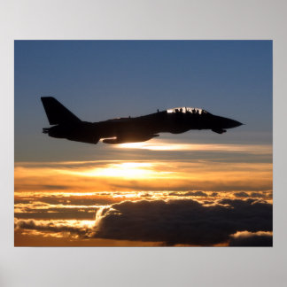 Poster Tomcat au-dessus du golfe Persique