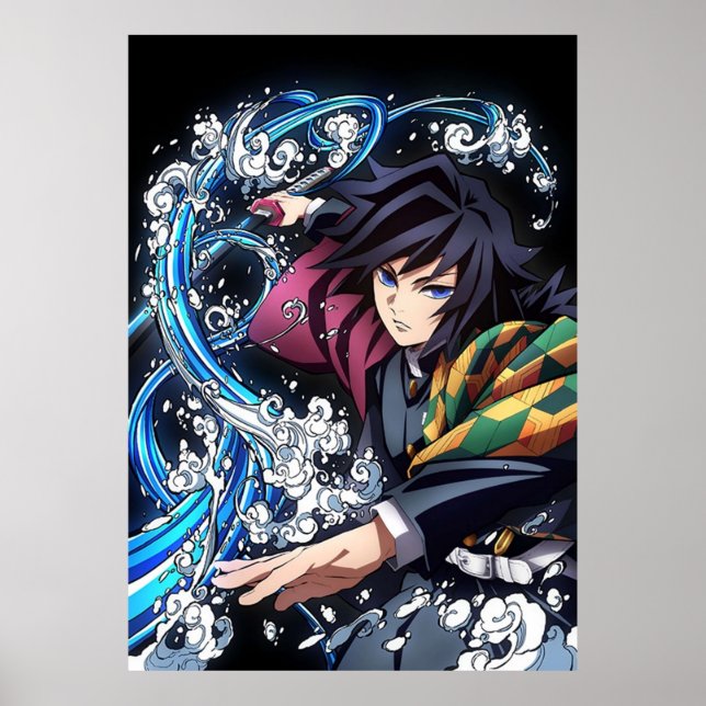 POSTER TOMIOKA GIYUU (Devant)