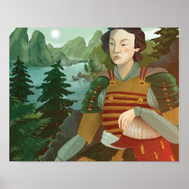 Poster Tomoe Gozen (Devant)