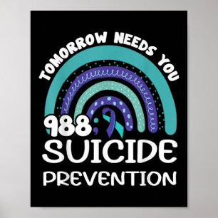 Poster Tomorrow Needs You Rainbow Prix de prévention du s