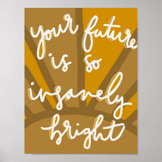 Poster Ton avenir est brillant