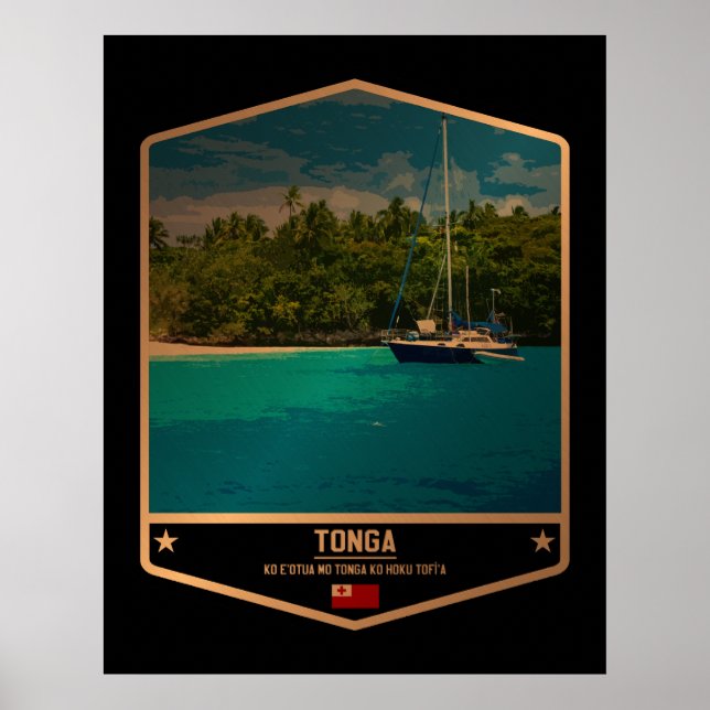 Poster Tonga (Devant)