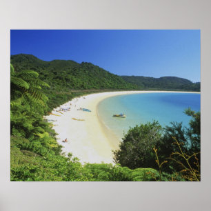Poster Tonga Bay, Abel Tasman NP, South Island, Nouveau
