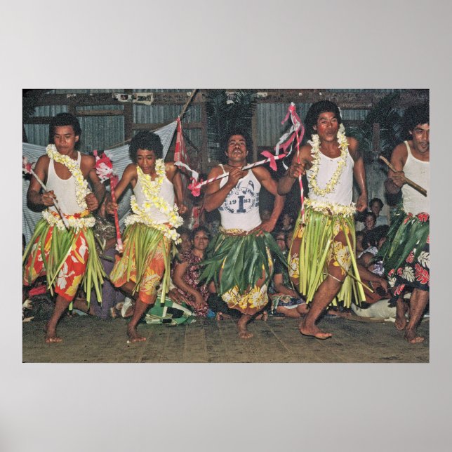 Poster, TONGAN_DANCERS_#2 Poster (Vorne)