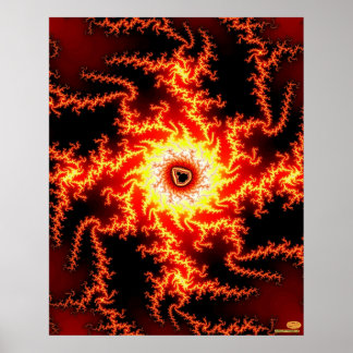 Poster Tongues de feu