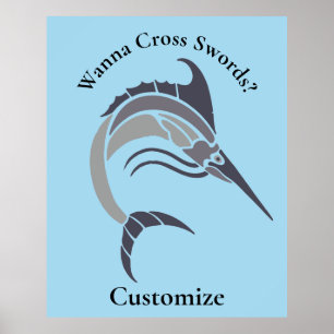 Poster Tonnerre de poisson-épée