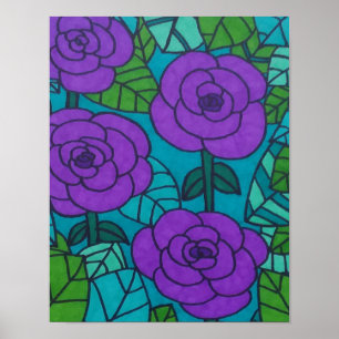 Poster Tons cool Jungle Floral Art