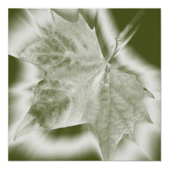 Poster tons verts (Devant)