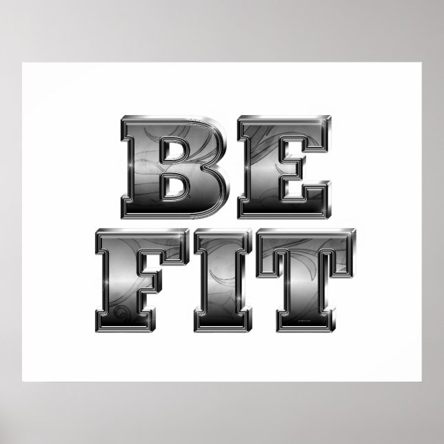 Poster TOP Be Fit (Devant)