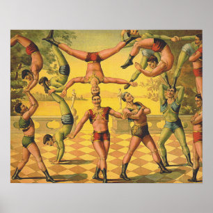 Poster TOP Gymnastics Old School