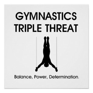 Poster TOP Gymnastique triple