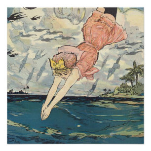 Poster TOP Plongeuse