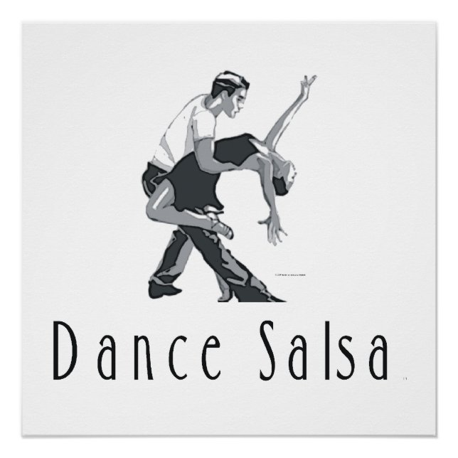 Poster TOP Salsa Dance (Devant)
