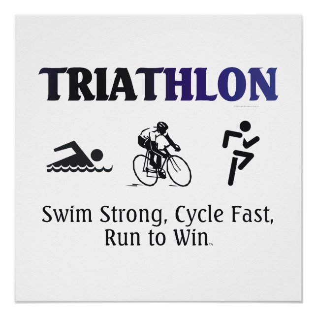 Poster TOP Triathlon (Devant)